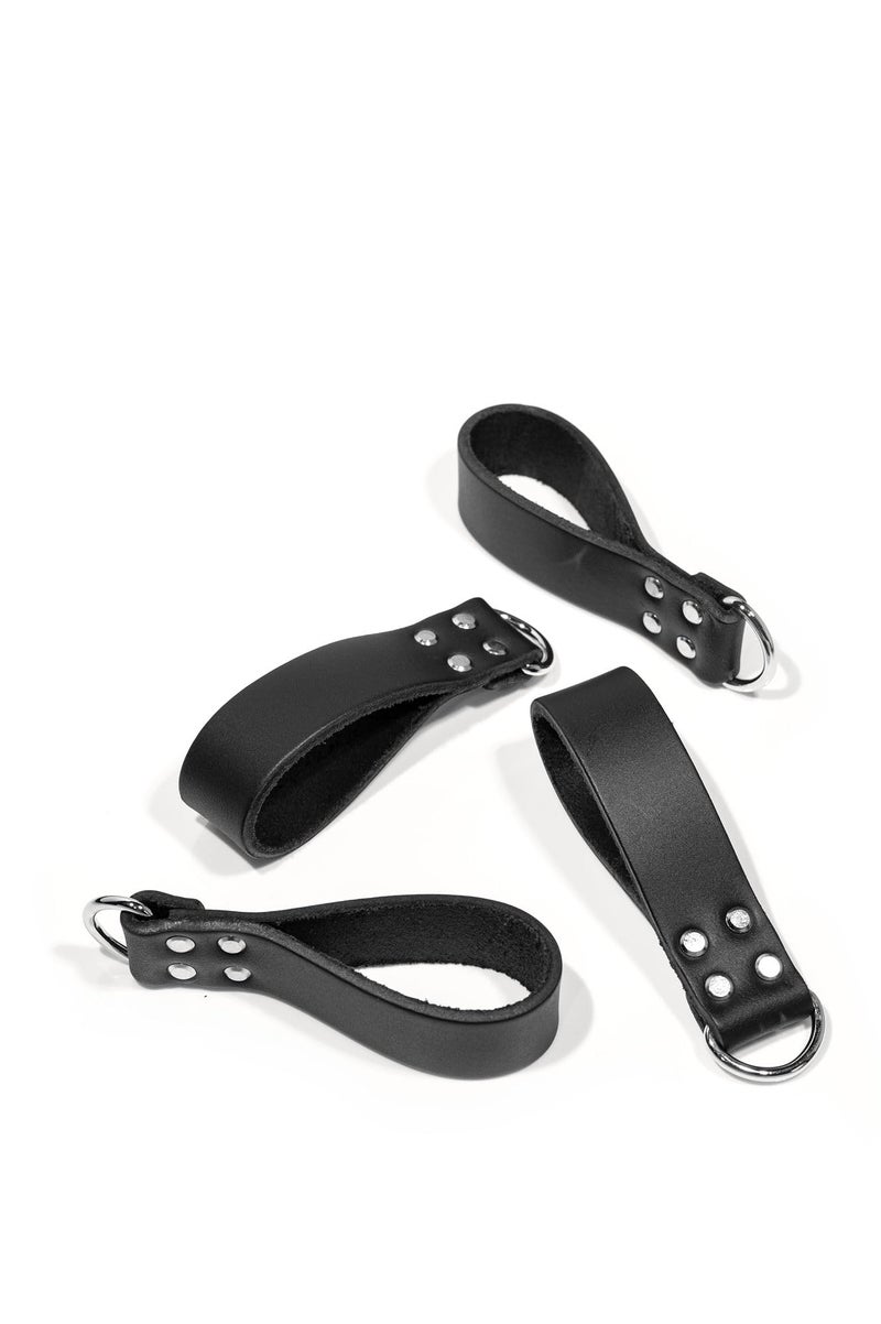 LAUTUS Heavy Duty Leather Tool Belt Strap Connectors Accessories (Suspender Loop Hook Attachment 4-Pack) - Image 3